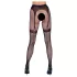 Cottelli Legwear - bas jarretelles ouvert - noir - S/L