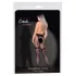 Cottelli Legwear - bas jarretelles ouvert - noir - S/L