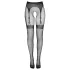 Cottelli Legwear - bas jarretelles ouvert - noir - S/L