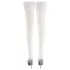 Cottelli - Bas autofixants satinés - blanc - 3/M-L