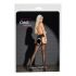 Cottelli - Bas résille avec ceinture dentelle (noir) - 4