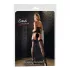 Cottelli - bas jarretière à couture arrière - noir - 8