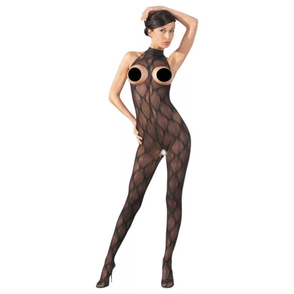 NO:XQSE - Combinaison ouverte poitrine - dentelle - XL/XXL