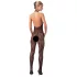NO:XQSE - Body en dentelle - Orné de perles - Noir