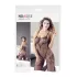 NO:XQSE - body résille dentelle - noir - taille S-L