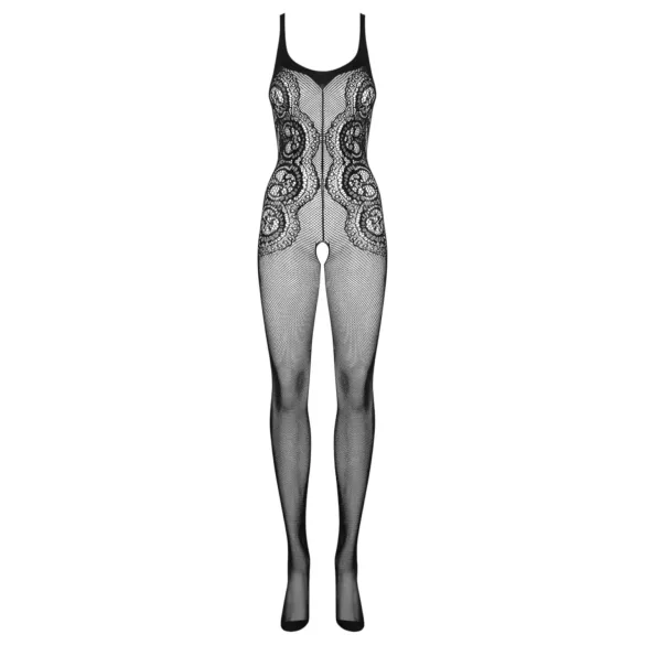 Obsessive - Body résille ouvert transparent - noir - taille S-L