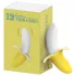 Lonely - vibromasseur rechargeable étanche - banane - jaune/blanc