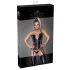 Noir - corset porte-jarretelles dentelle - noir - M