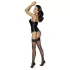 Cottelli Party - bustier porte-jarretelles satin noir - M