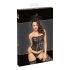 Noir - Corset en Dentelle (Noir) - M