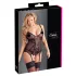 Cottelli - Haut femme dentelle à ruban - noir - XXXL