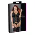 Cottelli Grande Taille - haut porte-jarretelles modulable (noir)