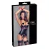 Cottelli Bondage - Haut push-up brillant avec collier - noir - L