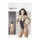 NO:XQSE - Body sexy ouvert strass noir (S-L)