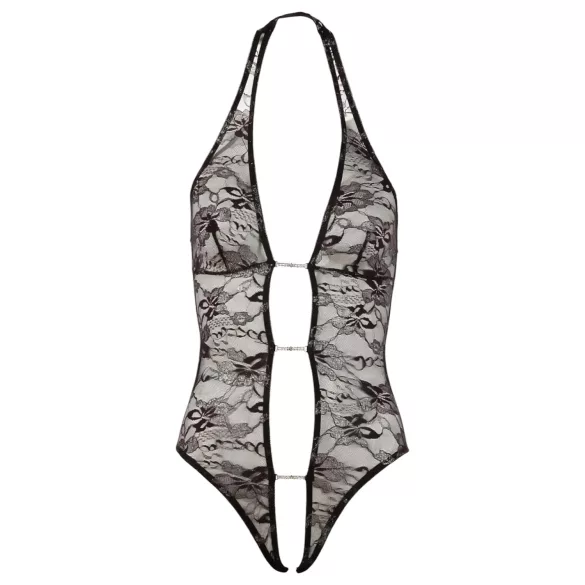 Abierta Fina - Body en dentelle - effet brillant