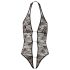 Abierta Fina - Body en dentelle - effet brillant - L