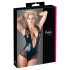 Cottelli - body résille brillant - noir - XL