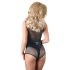 Cottelli - body résille brillant - noir - XL
