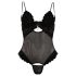 Cottelli - Body velours modulable (noir)