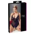 Cottelli - Body grande taille en dentelle - noir - XXXXL