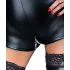 Noir - combinaison short manches longues brillante - noir - XL