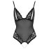 Cottelli - Body ouvert en dentelle noire avec perles