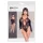 NO:XQSE - body femme manches longues nœud - noir (S-L)