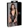 Cottelli Bondage - Body noir en dentelle avec col - XL