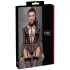Cottelli - body transparent à bretelles - noir - M