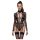 Cottelli - Bodystocking transparent à bretelles (noir) - L