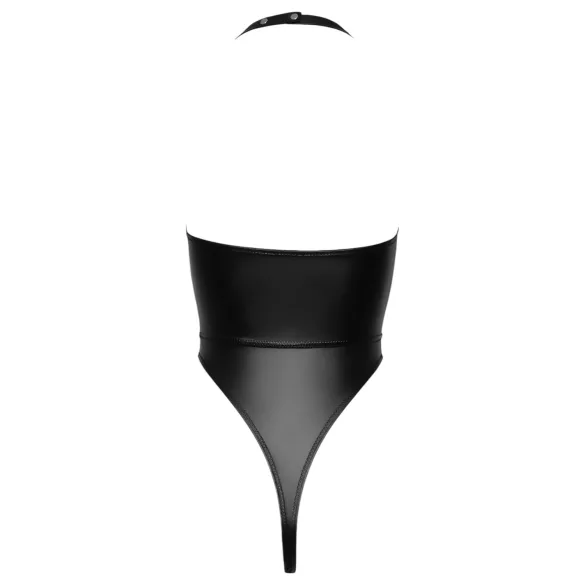 Cottelli Party - body brillant à tour de cou - noir