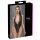 Cottelli Party - Body brillant à col halter (noir) - M
