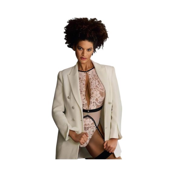 Obsessive Lilines - body porte-jarretelles - rose