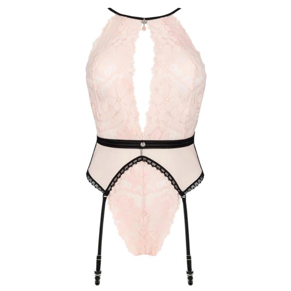 Obsessive Lilines - body porte-jarretelles - rose - L/XL