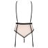 Obsessive Lilines - body porte-jarretelles - rose - L/XL