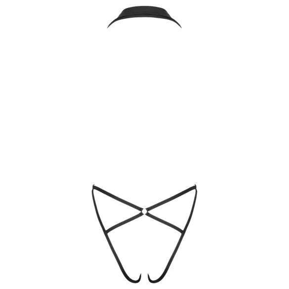 Cottelli Party - body à col - noir - M/L