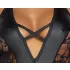 Cottelli Party - body lingerie à motif floral - noir - XL