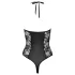 Cottelli Party - body lingerie à motif floral - noir - XL