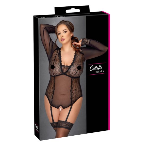 Cottelli Curves - body transparent (noir)