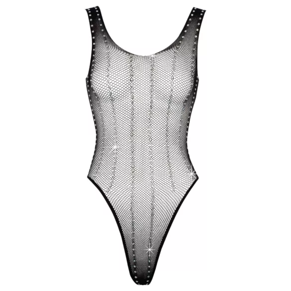 Cottelli - body résille noir avec strass (S-L)