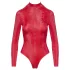 Cottelli - body femme effet serpent rouge