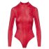 Cottelli - Body imprimé peau de serpent (rouge) - M
