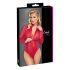 Cottelli - Body imprimé peau de serpent (rouge) - M