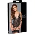 Cottelli Bondage - body ouvert en dentelle - noir - L