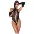 Cottelli - body avec gants - noir - S-L