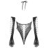 Cottelli - Body avec gants (noir) - S-L