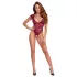 Cottelli - body en dentelle avec perles - rouge - M