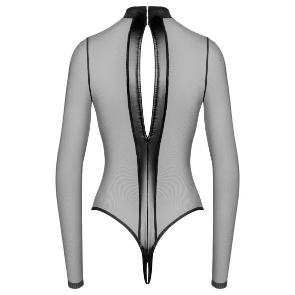 Noir - Body transparent croisé (noir)