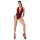 Noir Kink Royal - body transparent - rouge
