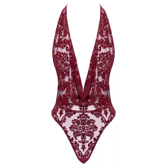 Noir Kink Royal - body transparent - rouge
